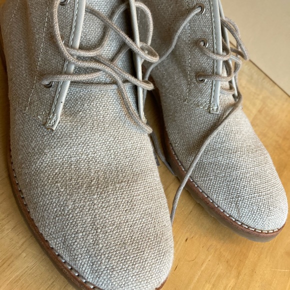 Michael Kors Linen Ankle Bootie - Picture 6 of 6
